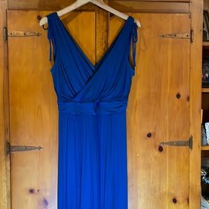 Beautiful dark aquamarine wrap dress by Loft